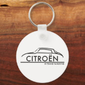 Citroen DS 21 Sleutelhanger (Voorkant)