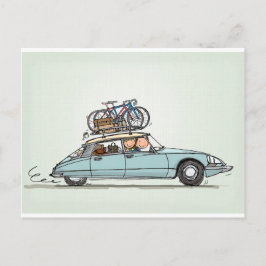 Citroën DS Briefkaart
