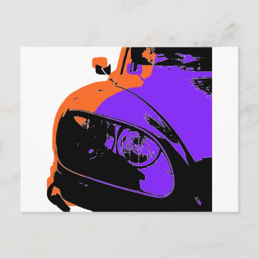 Citroen DS Briefkaart (Voorkant)