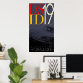 Citroen DS-Poster Poster (Thuiskantoor)