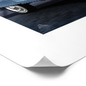 Citroen Dyane Poster illustratie (Hoek)