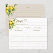 Citroen Elegant Modern Zomer Vrijgezellenfeest rec (Voorkant / Achterkant)