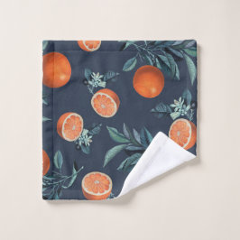 Citroen en blad patroon VI Bad Handdoek