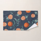 Citroen en blad patroon VI Bad Handdoek (Handdoek)