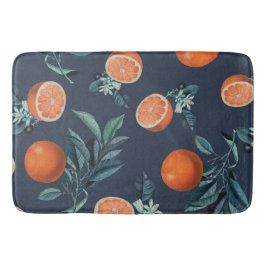Citroen en blad patroon VI Badmat