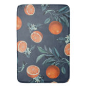 Citroen en blad patroon VI Badmat (Voorkant Verticaal)