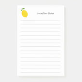 Citroen en Lijnen Post-it® Notes (Voorkant)