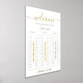 Citroen en Sinaasappel Citrus Wedding Zitting Graf Folie Afdrukken (Laagn)