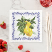 Citroen en Toile Filigree Europese Elegantie Servet (Insitu)