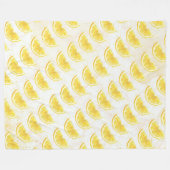 Citroen Fleece Deken (Voorkant (Horizontaal))