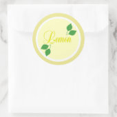 Citroen Fruit Label Sticker (Tas)