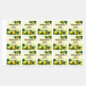 Citroen Fruit Pakket Labels (Vel)