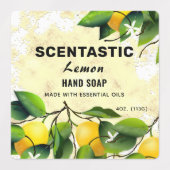 Citroen Fruit Pakket Labels (Design 2)