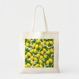 Citroen Fruit Patroon Tote Bag