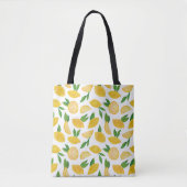 Citroen Fruit Patroon Tote Bag (Voorkant)
