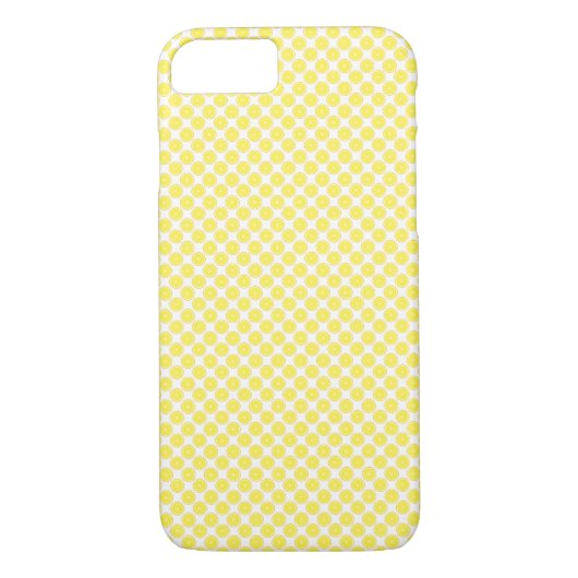 Citroen geel fruit voedselpatroon Case-Mate iPhone case (Achterkant)