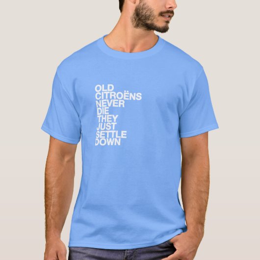 Citroen grappig citaat T-shirt (Voorkant)