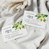 Citroen groen hoeveel kussen spel Kaarten Plaatskaartje