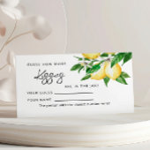 Citroen groen hoeveel kussen spel Kaarten Plaatskaartje