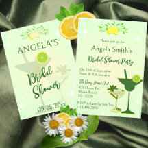 Citroen Groene Cocktail Party Vrijgezellenfeest