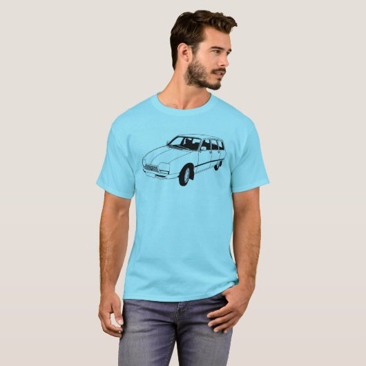 Citroen GS Estate T-shirt (Voorkant volledig)