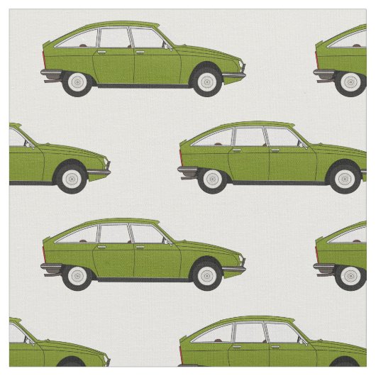 Citroen GS Fabric Stof (Close Up)