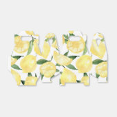 Citroen gunst dozen citroen geschenkdozen hoofd sq bedankdoosjes (Uitgevouwen)