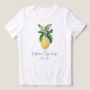 Citroen Hoofdknijp Baby Shower Familielid Tri-Blend Shirt