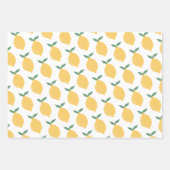 Citroen Inpakpapier Plat Vel Set van 3 (Voorkant 3)