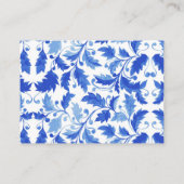 Citroen Italiaans Amalfi Baby shower Luier Raffle Visitekaartje (Achterkant)