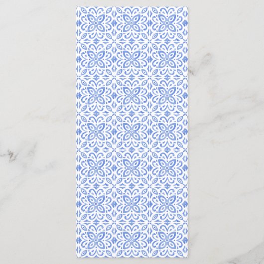 Citroen Italiaans Positano Trouwmenu Menu (Achterkant)