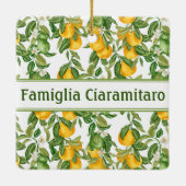 Citroen Italiaanse citroenen Keramisch Ornament (Achterkant)
