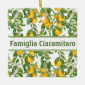 Citroen Italiaanse citroenen Keramisch Ornament (Voorkant)