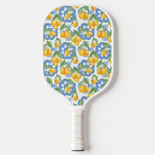 Citroen Italiaanse print klassieker Amalfi kust Pickleball Paddle (Voorkant)