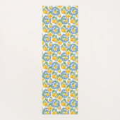 Citroen Italiaanse print klassieker Amalfi kust Yogamat (Achterkant)