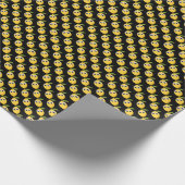 Citroen Karakter, zoet fruit met googly ogen Cadeaupapier (Hoek)