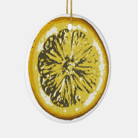 Citroen Keramisch Ornament (Rechts)