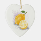 citroen keramisch ornament (Rechts)