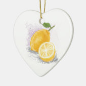 citroen keramisch ornament (Links)