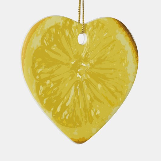 Citroen Keramisch Ornament (Rechts)