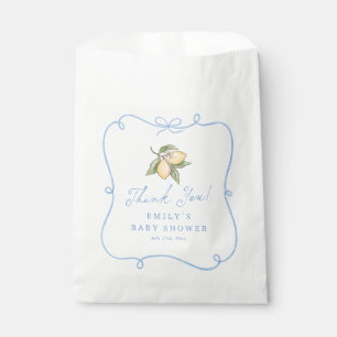 Citroen Knijp Baby Shower Dank Je Bedankzakje