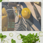 Citroen knijpen keukenhanddoeken (Gevouwen)