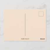 Citroen Kokosnoot Custard Pie Recept Briefkaart (Achterkant)