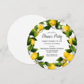 Citroen Krans Feest Kaart (Voorkant / Achterkant)