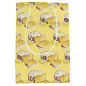 Citroen kwast pond cake brood Brits bakken eten Medium Cadeauzakje (Voorkant)