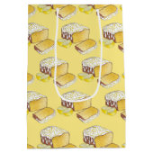 Citroen kwast pond cake brood Brits bakken eten Medium Cadeauzakje (Achterkant)