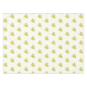 Citroen laat citrusgeel patroon tafelkleed (Voorkant (Horizontaal))