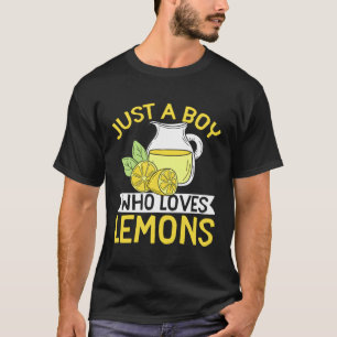 Citroen Lemon gewoon een die van citroenen houdt T-shirt