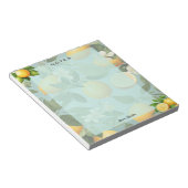 Citroen Leven Blank Notitieblok (Schuin)