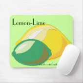 citroen-Limoen mousepad Muismat (Met muis)